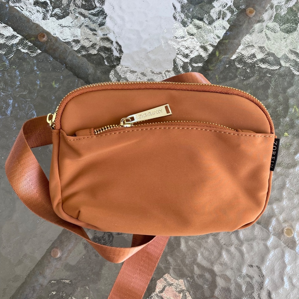 Brown/Orange Belt Bag